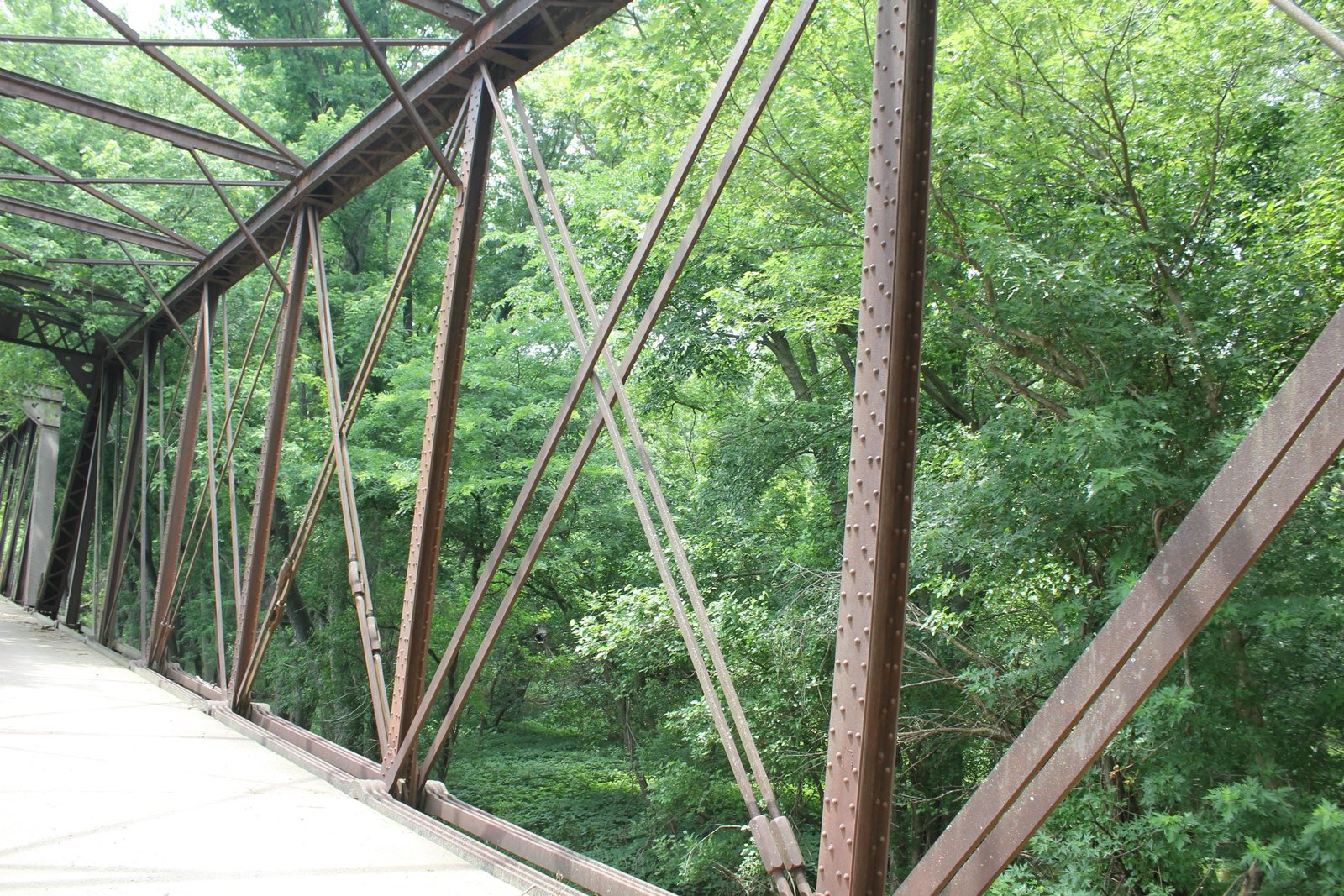 Diagonal members, span #3